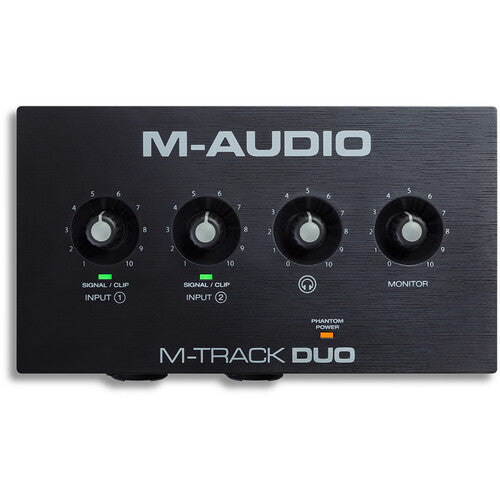 M-Audio M-TRACK DUO Desktop 2x2 USB Audio Interface