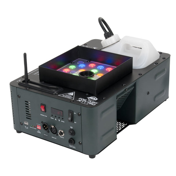 ADJ 1450W Vertical Fog Machine with 28 x 3W RGBA+UV LED