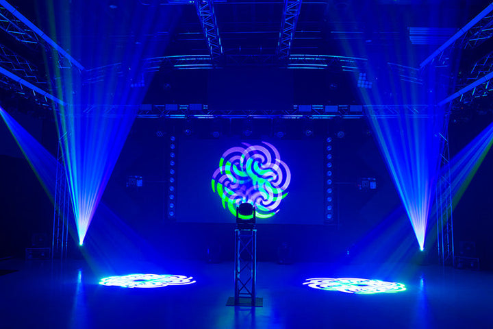 ADJ Moving Head with 200W CW LED - White