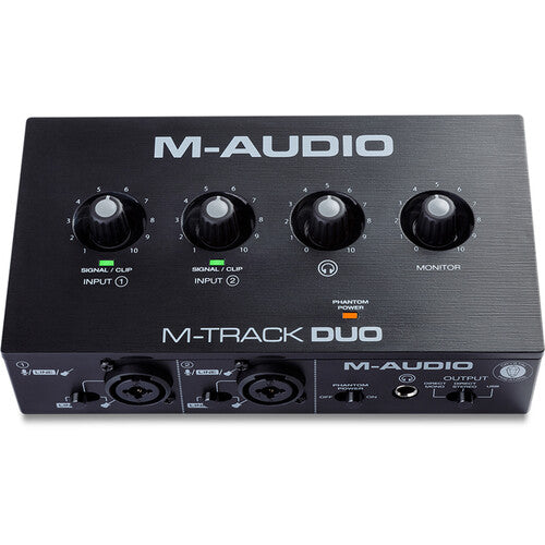 M-Audio M-TRACK DUO Desktop 2x2 USB Audio Interface