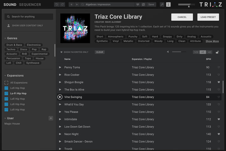 WAVE ALCHEMY Wave Alchemy Triaz