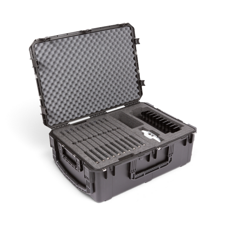 SKB SKB 3i-342412MXC iSeries 3424-12 Shure Microflex Wireless System Case (Black, Pre-Cut Foam) - Microphone Cases