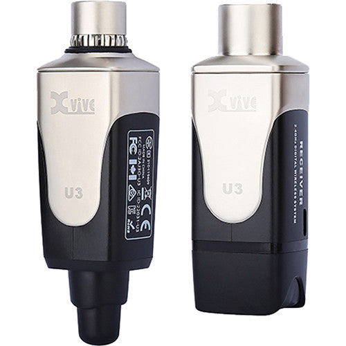 Xvive XVIVE-U3 XLR / Microphone Wireless System with XL - Microphones