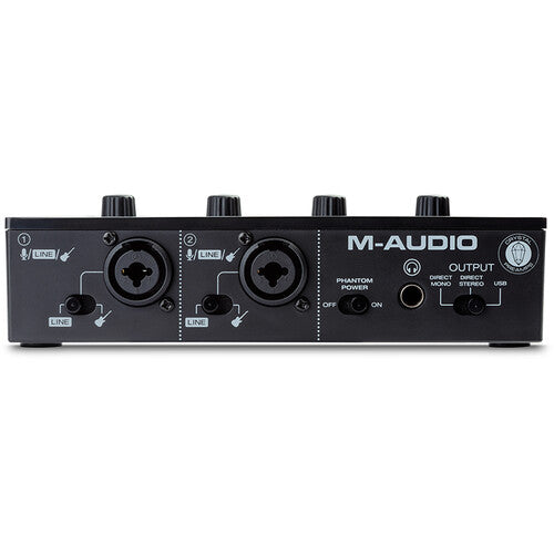 M-Audio M-TRACK DUO Desktop 2x2 USB Audio Interface