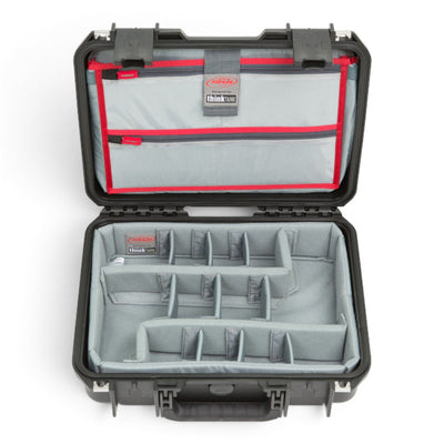 SKB SKB iSeries 1510-4 Case (Black, Padded Dividers And Lid Organizer) - Cases & Transport Accessories