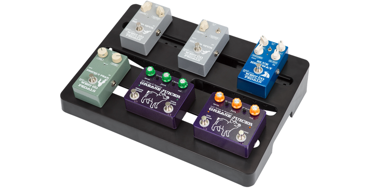 SKB SKB 1SKB-PB1712 Injection Molded Non-Powered Pedalboard (Black) - Pedal Boards