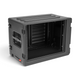 SKB SKB 1SKB-R8SW 8U rSeries Shallow Rolling Rack (Black) - Cases & Transport Accessories