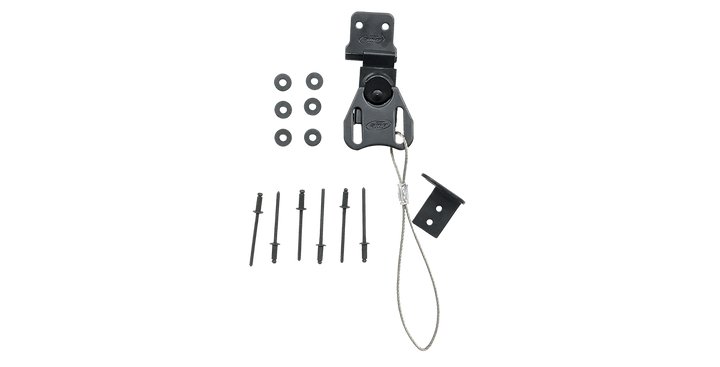 SKB SKB 3R-WPL Latch w/Wire Padlock Option (Black) - Cases & Transport Accessories