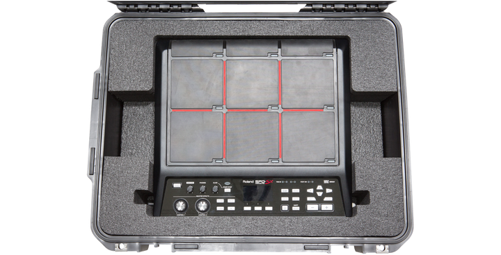 SKB SKB iSeries 2015-7 Roland SPD-SX Case (Black / Pre-Cut) - Instrument Cases