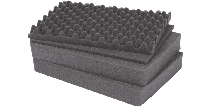 SKB SKB iSeries 1813-7 Replacement Cubed Foam (Black) - Cases & Transport Accessories