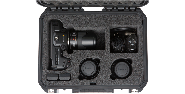 SKB SKB 3i-13096PC4K iSeries 1309-6 Blackmagic Design Pocket Cinema Camera 4K/6K Case (Black, Pre-Cut Foam) - Cases & Transport Accessories