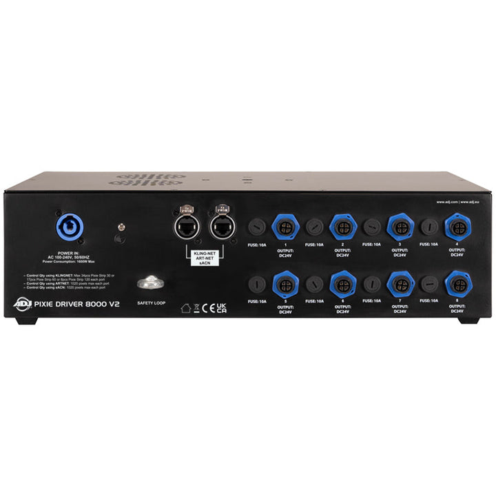 ADJ Power/Data Driver - 8160px with Kling-Net/Art-Net/sACN