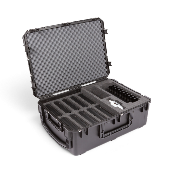 SKB SKB 3i-342412MXC iSeries 3424-12 Shure Microflex Wireless System Case (Black, Pre-Cut Foam) - Microphone Cases