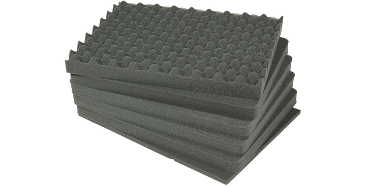 SKB SKB iSeries 1914N-8 Replacement Cubed Foam (Black) - Cases & Transport Accessories