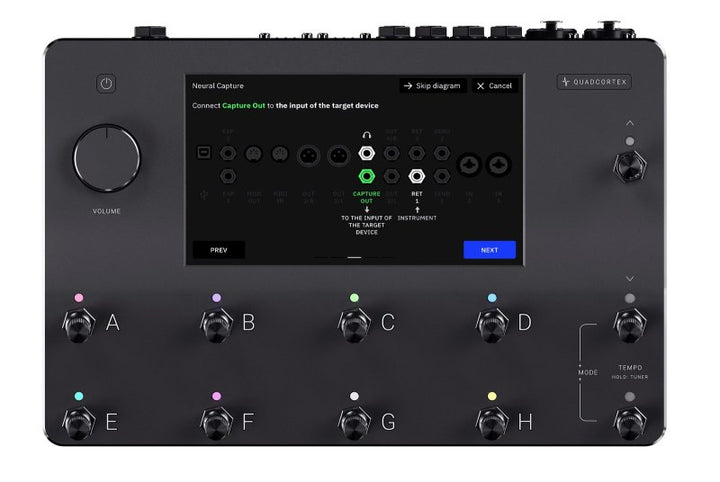 Neural DSP Quad Cortex Floor Amp Modeler and Multi-Effects Processor