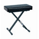 Quik Lok BX718 Deluxe Adjustable X-Style Keyboard Bench - Seating