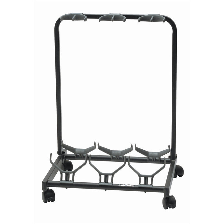 Quik Lok GS430 Universal 3-Slot Electric/Acoustic Guitar Stand - Guitar Stands