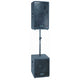 Quik Lok S203-AM Double-Ended Variable-Length Subwoofer Pole - Speaker Stands & Arms