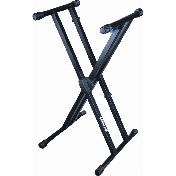 Quik Lok T550 Heavy Duty Keyboard "X" Stand with Trigger-Lok Height Adjustment - Keyboard & Synthesizer Stands