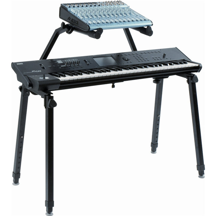 Quik Lok WS422 Fully Adjustable Add-On Second Tier for WS421 Keyboard Stand - Keyboard & Synthesizer Stands