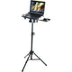 Quik Lok LPH004 Fully Adjustable Tripod-Base Universal Laptop Holder - Stands & Arms Accessories