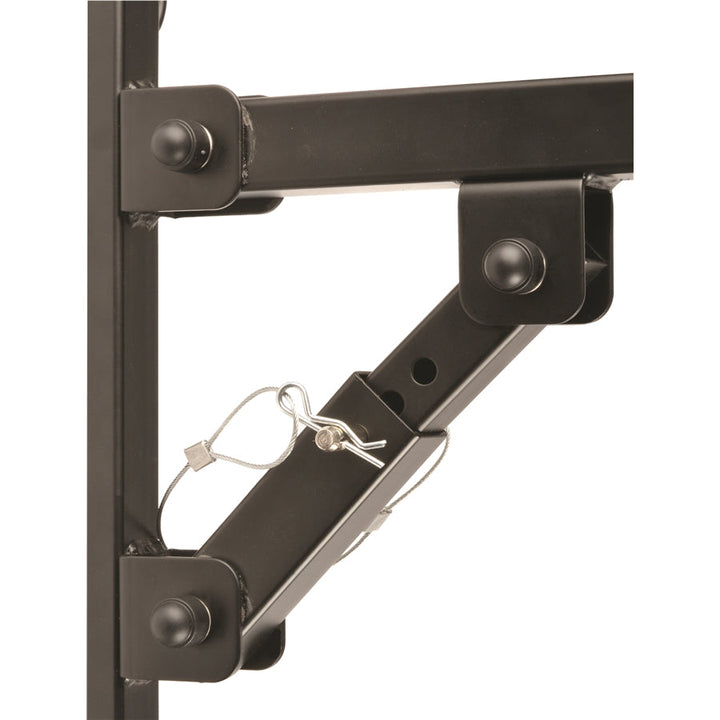 Quik Lok SB781 Angled Adjustable Speaker Wall Mounts (Black, Pair) - Speaker Stands & Arms