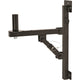 Quik Lok SB781 Angled Adjustable Speaker Wall Mounts (Black, Pair) - Speaker Stands & Arms