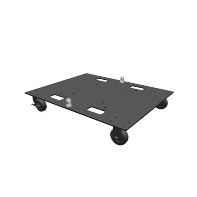 Global Truss Steel Base Plate with Casters - 24in x 30in