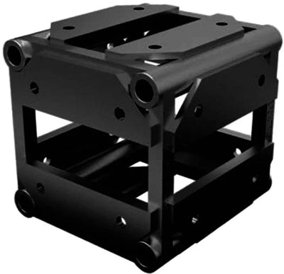 Global Truss DT-6WB-BLK 6-Way Corner Block for DT-GP (Black)