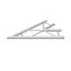 Global Truss F32-IB-4058H 2-Way 45° I-Beam Corner for F32 - Horizontal
