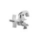 Global Truss QUICK-RIG-CLAMP C-Clamp w/T-Handle & Wing Nut for F31/F32/F33/F34 - 550lb Rated