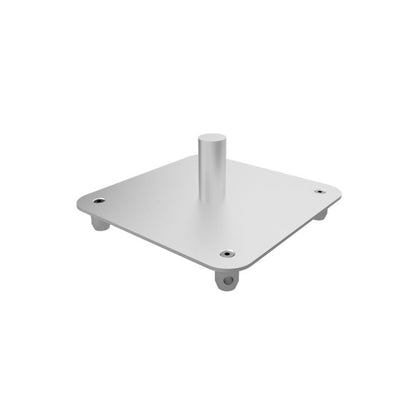 Global Truss Global Truss GT-4137-SP Aluminum Base Plate with Pole Mount for F34 - 12in x 12in