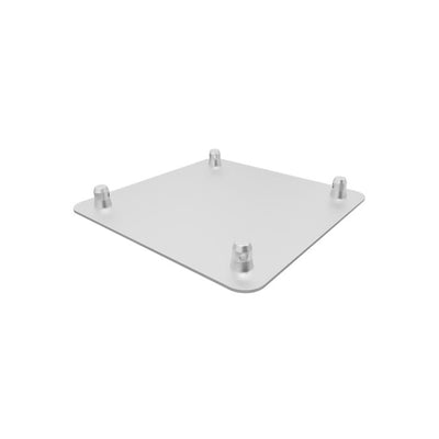 Global Truss Global Truss F44P-SQ-4187 Aluminum Base Plate with Pole Mount for 44P - 16in x 16in