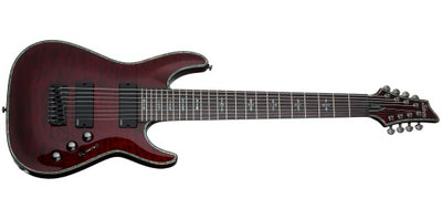 Schecter Hellraiser C-8 8-String Electric Guitar (Black Cherry)