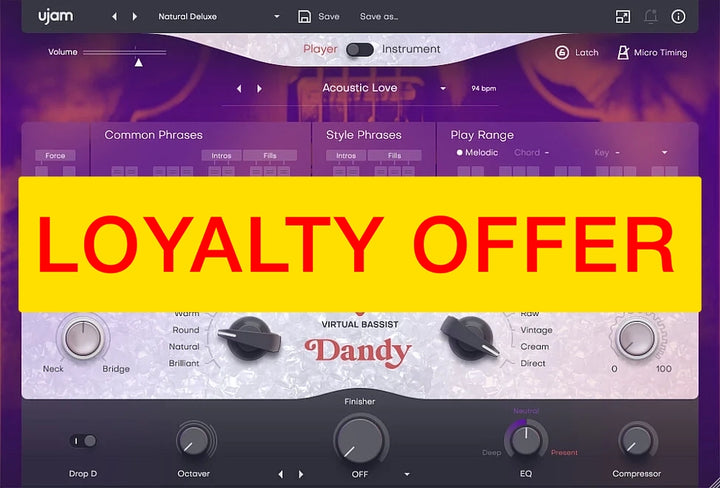 UJAM UJAM DANDY Loyalty Offer