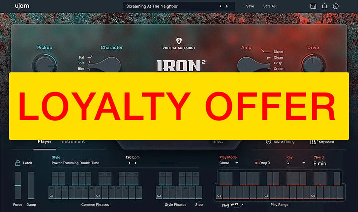 UJAM UJAM IRON 2 Loyalty Offer