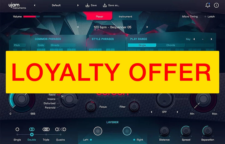 UJAM UJAM CARBON Loyalty Offer