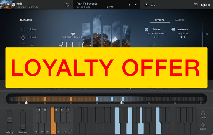 UJAM UJAM RELIC Loyalty Offer