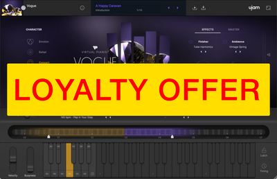 UJAM UJAM VOGUE Loyalty Offer