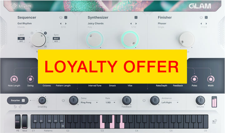 UJAM UJAM GLAM Loyalty Offer