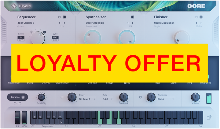 UJAM UJAM CORE Loyalty Offer