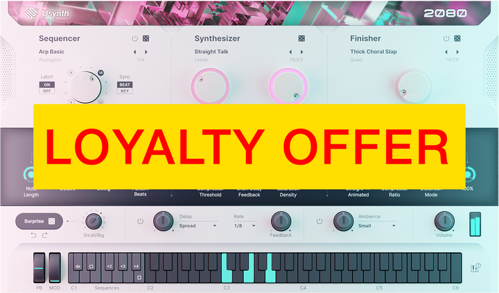 UJAM UJAM 2080 Loyalty Offer