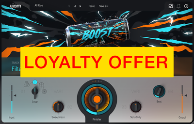 UJAM UJAM BOOST Loyalty Offer