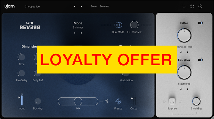 UJAM UJAM REVERB 2 Loyalty Offer