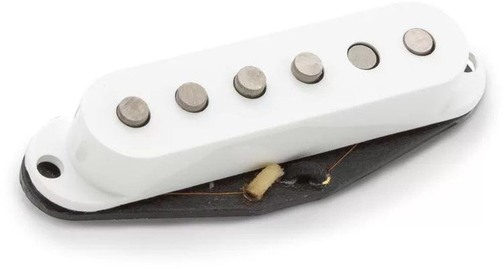 Seymour Duncan Antiquity Texas Hot Strat Single-Coil Pickup (Bridge, White Cover, Unaged)