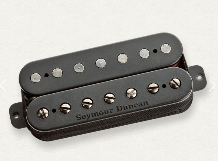 Seymour Duncan Seymour Duncan SH-6b Duncan Distortion Bridge Humbucker Pickup (7-String, Black Metal Cover)