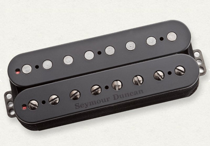 Seymour Duncan Seymour Duncan SH-6b Duncan Distortion Bridge Humbucker Pickup (8-String, Black Metal Cover)
