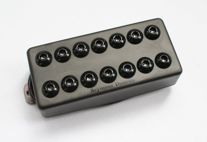 Seymour Duncan Seymour Duncan SH-8n Invader Neck Humbucker Pickup (7-String, Black Metal Cover)