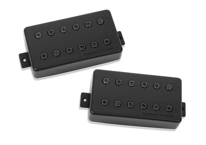 Seymour Duncan Seymour Duncan Mark Holcomb Scarlet & Scourge Humbucker Pickup (Set, 6-String, Matte Black Cover)