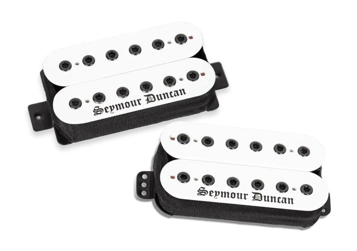 Seymour Duncan Seymour Duncan Black Winter Humbucker Pickup (Set with Trembucker Bridge, 6-String, Blackened White)